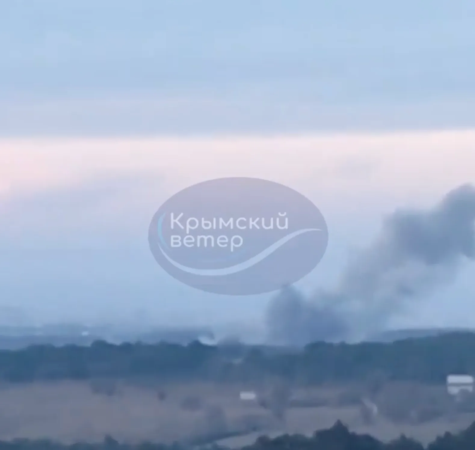Пожар в Крыму 4 января
