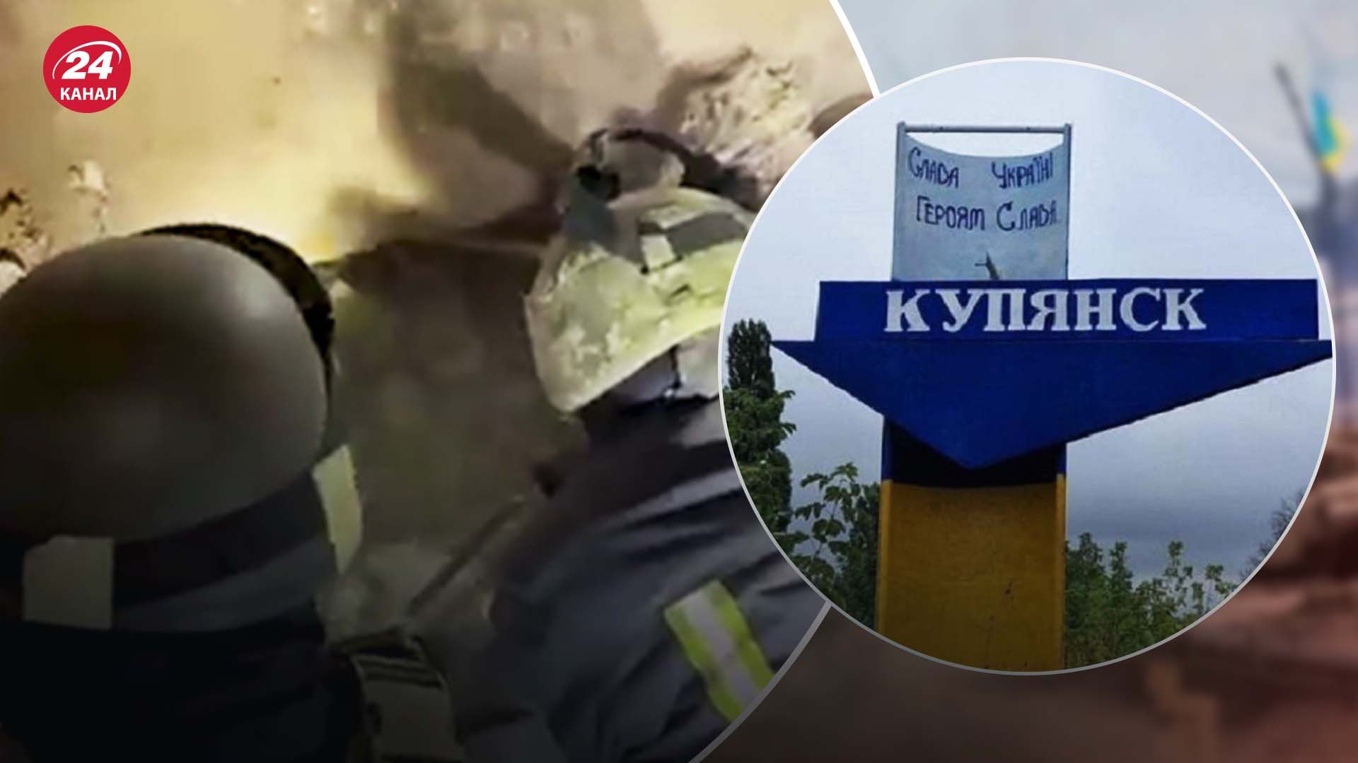 ГСЧС спасала женщину из-под завалов дома, пострадавшего из-за удара России