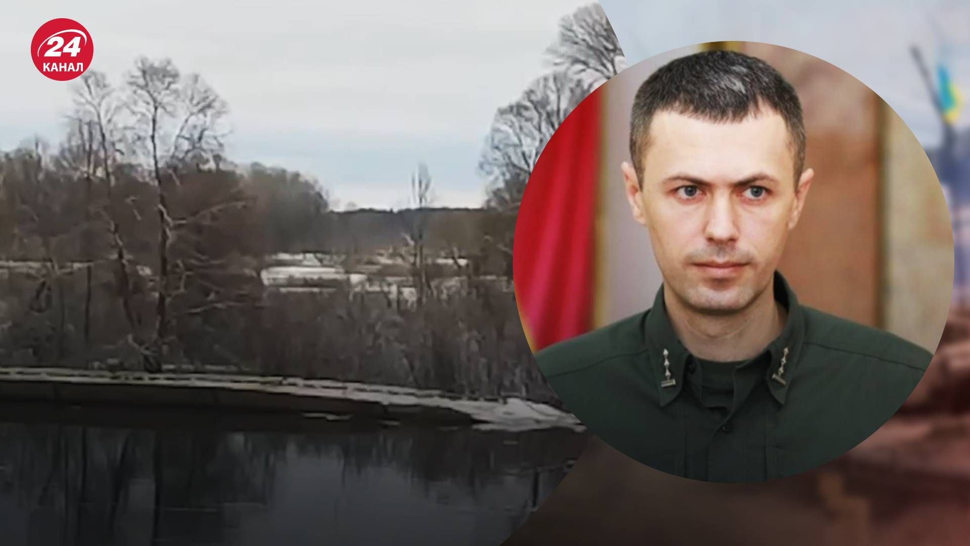 ГПСУ обнаружили понтонный мост россиян в Черниговской области