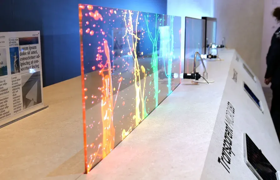 Прозрачный дисплей Samsung Прозрачный дисплей Samsung