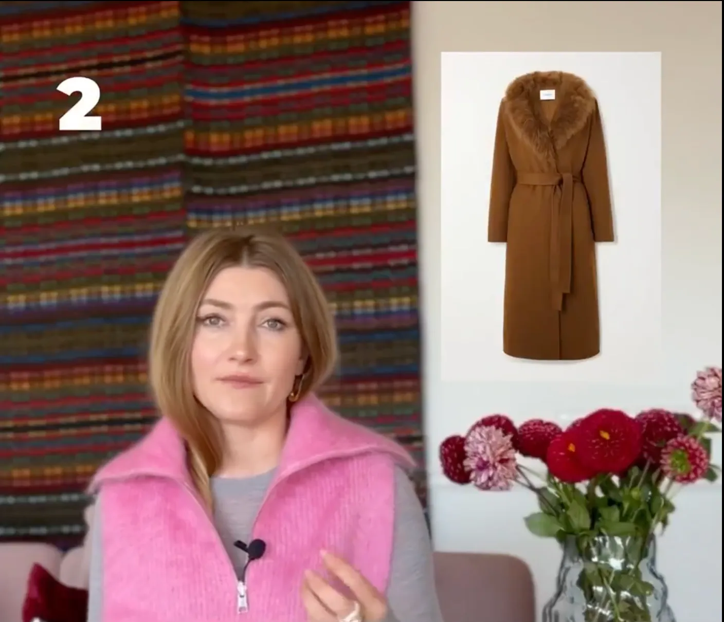 Яке пальто краще не купувати / Скриншот з відео Оксани Мацьків 