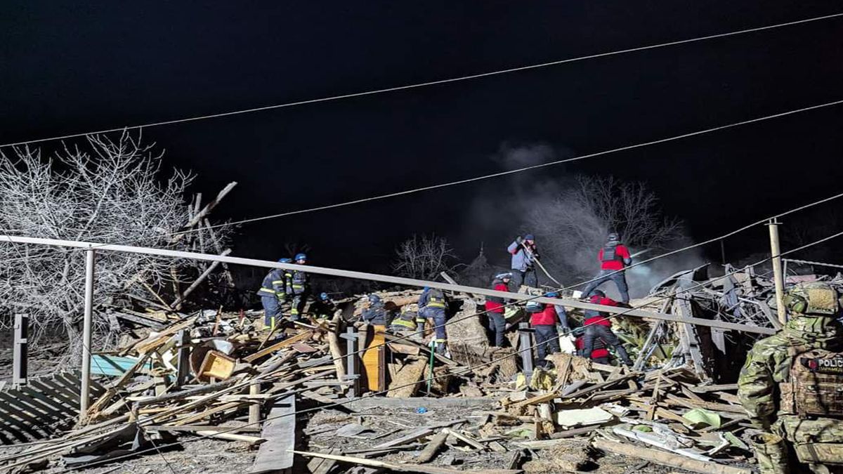 Последствия удара по Покровску 6 января 2024 года Последствия удара по Покровску 6 января 2024 года