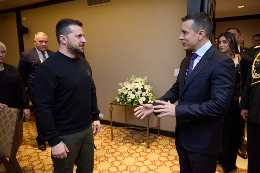 Нобоа и Зеленский Нобоа и Зеленский