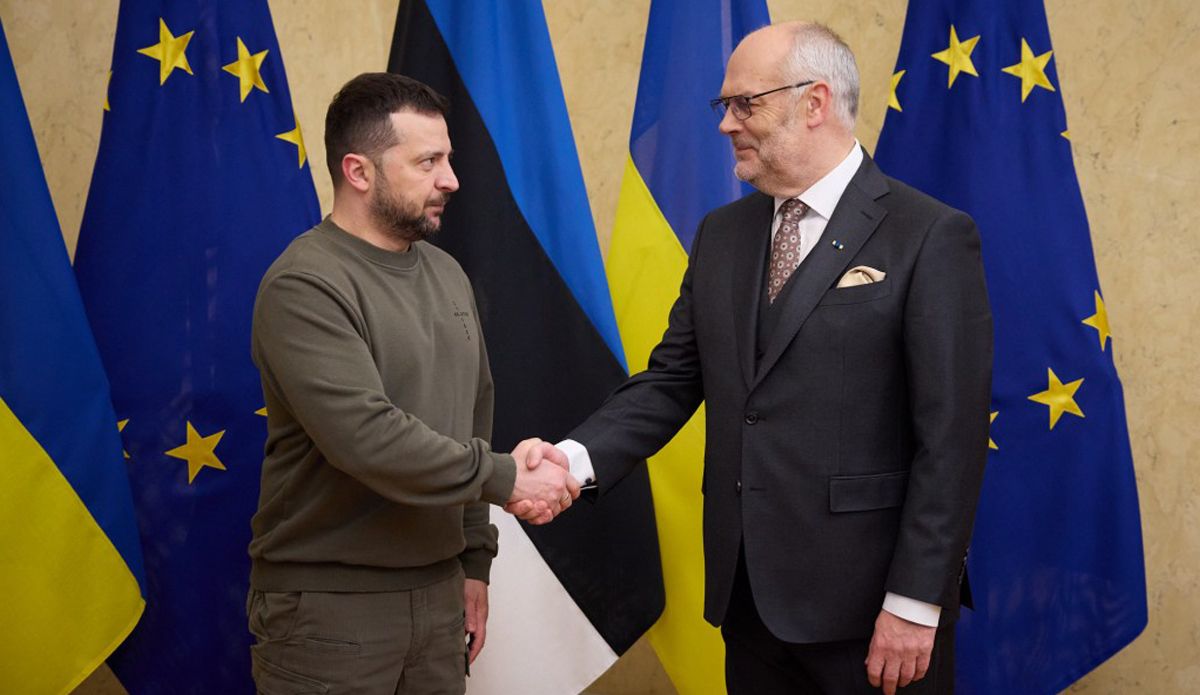 Президент Эстонии объяснил недейственность "перемирия" Президент Эстонии объяснил недейственность "перемирия"