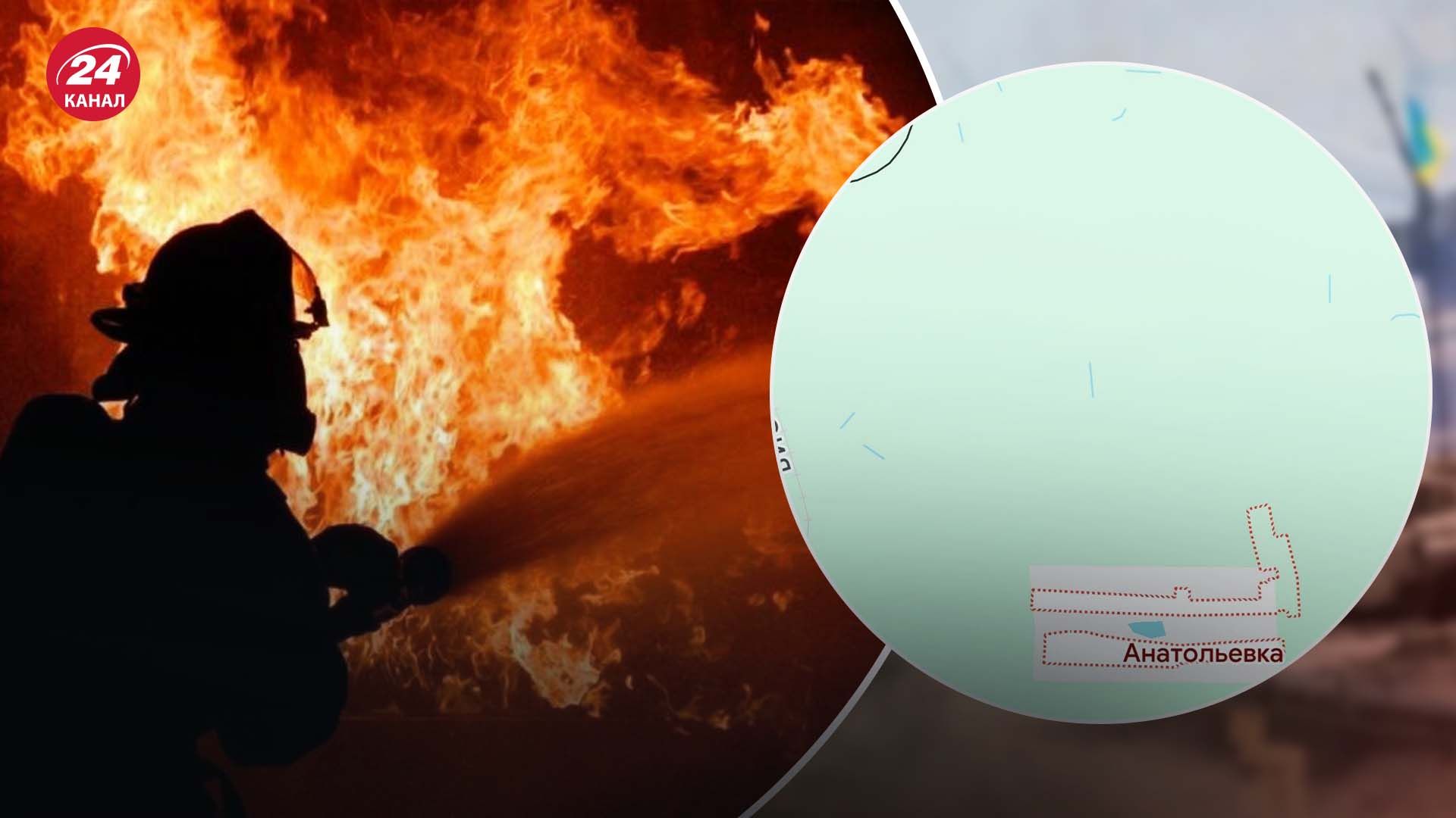 Під Курськом згоріла лазня з окупантами Під Курськом згоріла лазня з окупантами