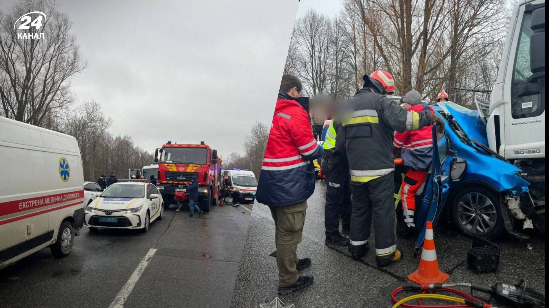 Возле Винников 13 января произошло жуткое ДТП Возле Винников 13 января произошло жуткое ДТП