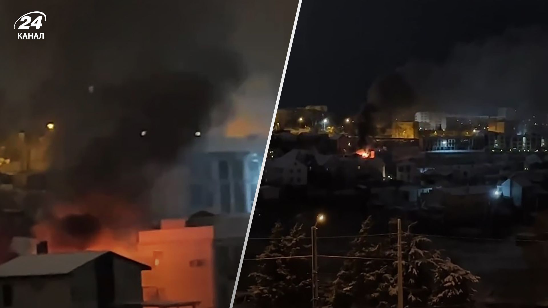 Пожар в Севастополе в ночь на 14 января 2024 года – все, что известно