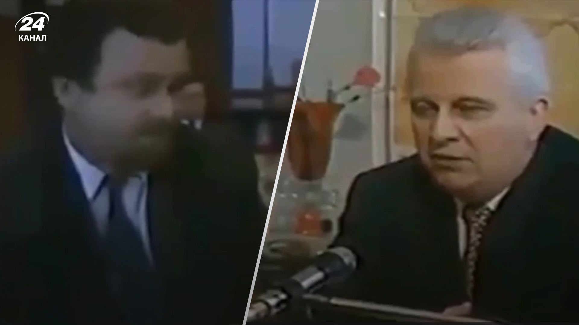 На архивном видео Кравчука просили не отдавать ядерное оружие На архивном видео Кравчука просили не отдавать ядерное оружие