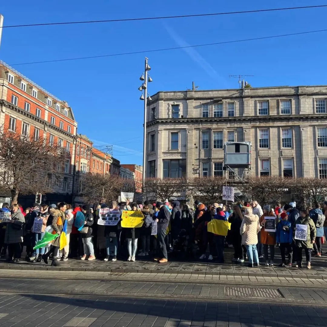 Українська акція в Дубліні
