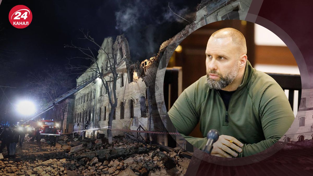 Синєгубов розповів деталі нічного удару росіян Синєгубов розповів деталі нічного удару росіян