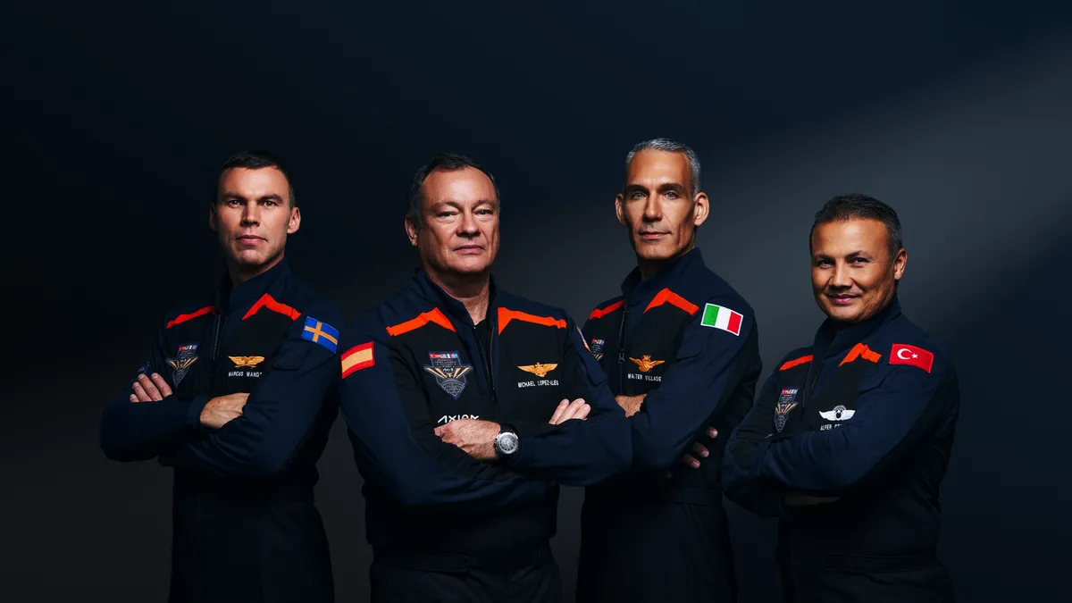 Екіпаж Ax-3 Екіпаж Ax-3