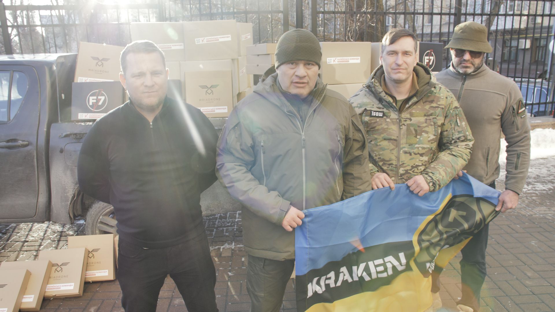 Розвідники Kraken отримали від волонтерів дрони та зігрівальні набори, – Палатний - 24 Канал