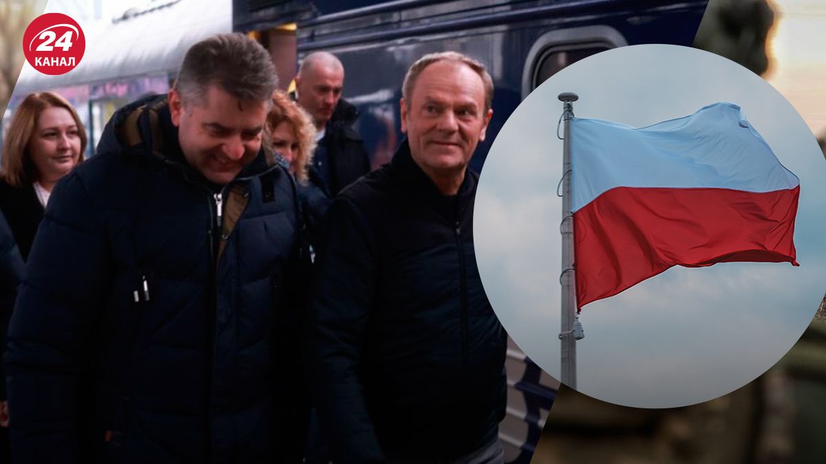 В Украину прибыл премьер Польши Дональд Туск - 24 Канал