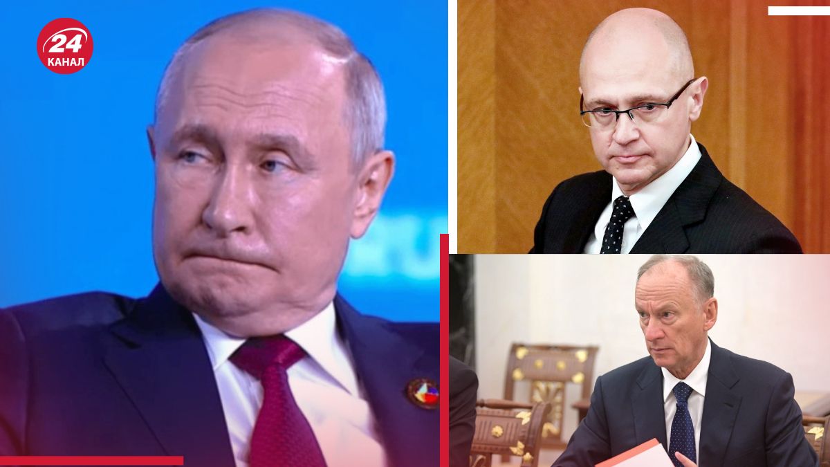 Владимир Путин, Сергей Кириенко, Николай Патрушев Владимир Путин, Сергей Кириенко, Николай Патрушев