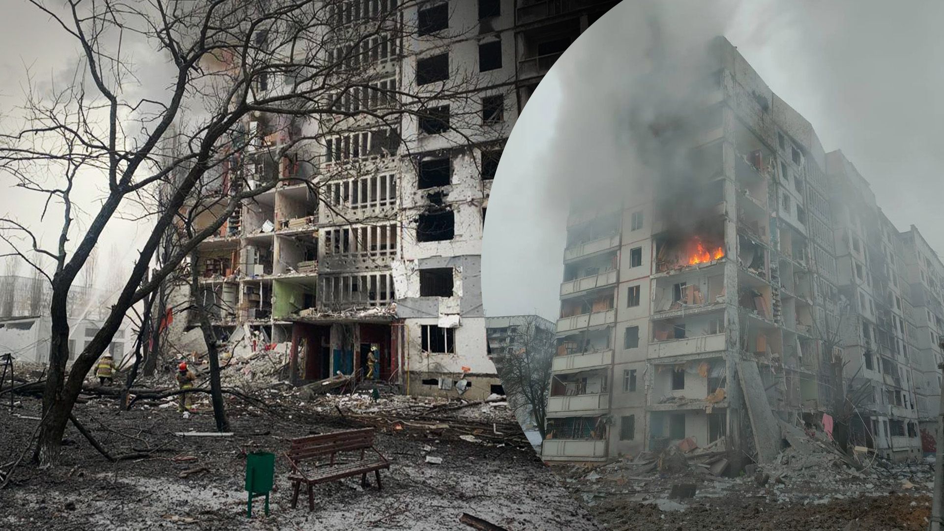Россия атаковала дом в Харькове