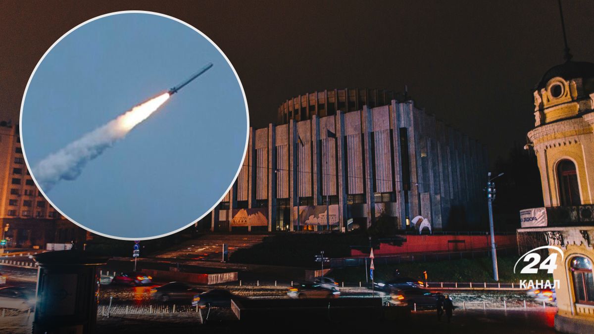 Последствия атаки на Киев и работы ПВО - 24 Канал Последствия атаки на Киев и работы ПВО - 24 Канал