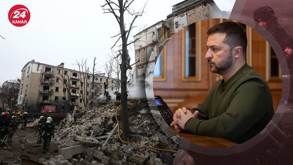 Зеленський відреагував на масовану ракетну атаку Зеленський відреагував на масовану ракетну атаку