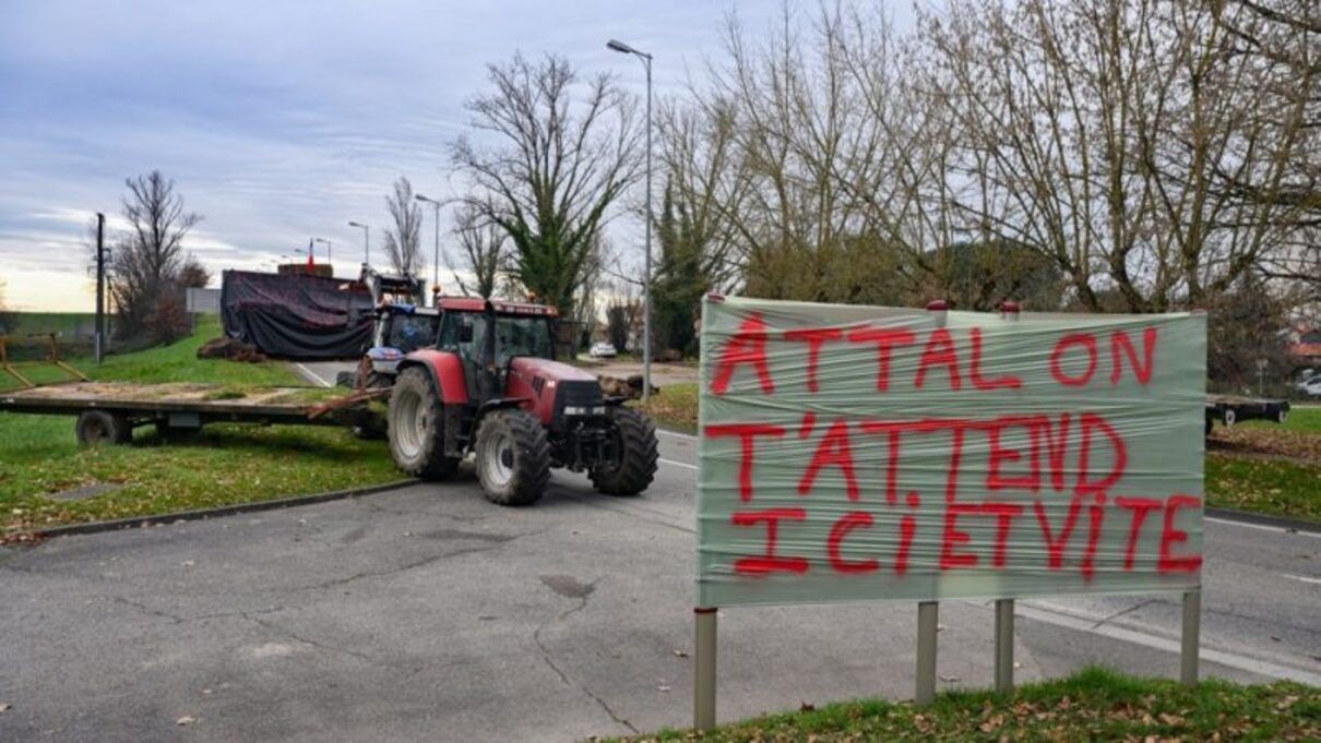 Французские фермеры вышли на протесты