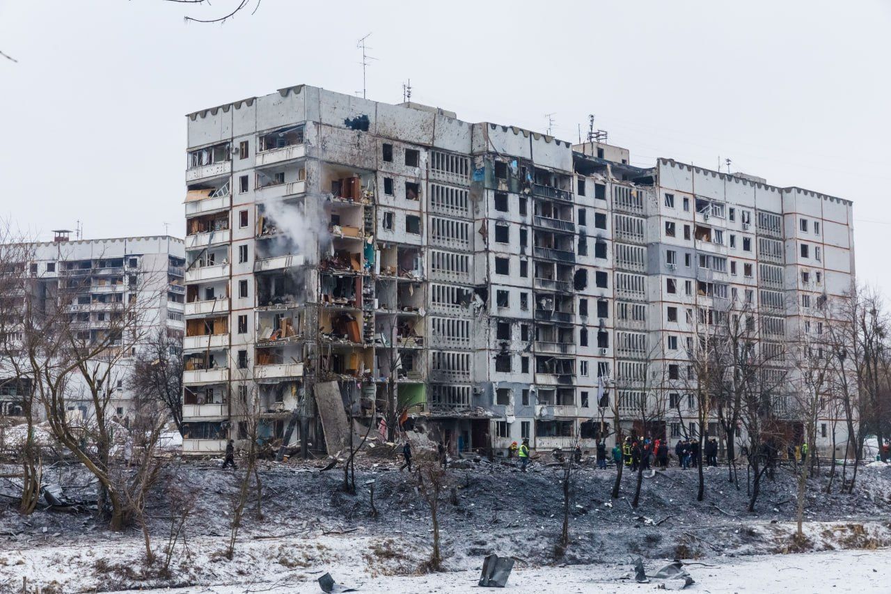 Обстріл Харкова 23 січня 2024 - окупанти вигадали фейк про замасковані об'єкти ЗСУ