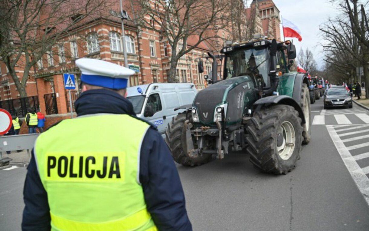 Фермеры протестуют по всей Польше