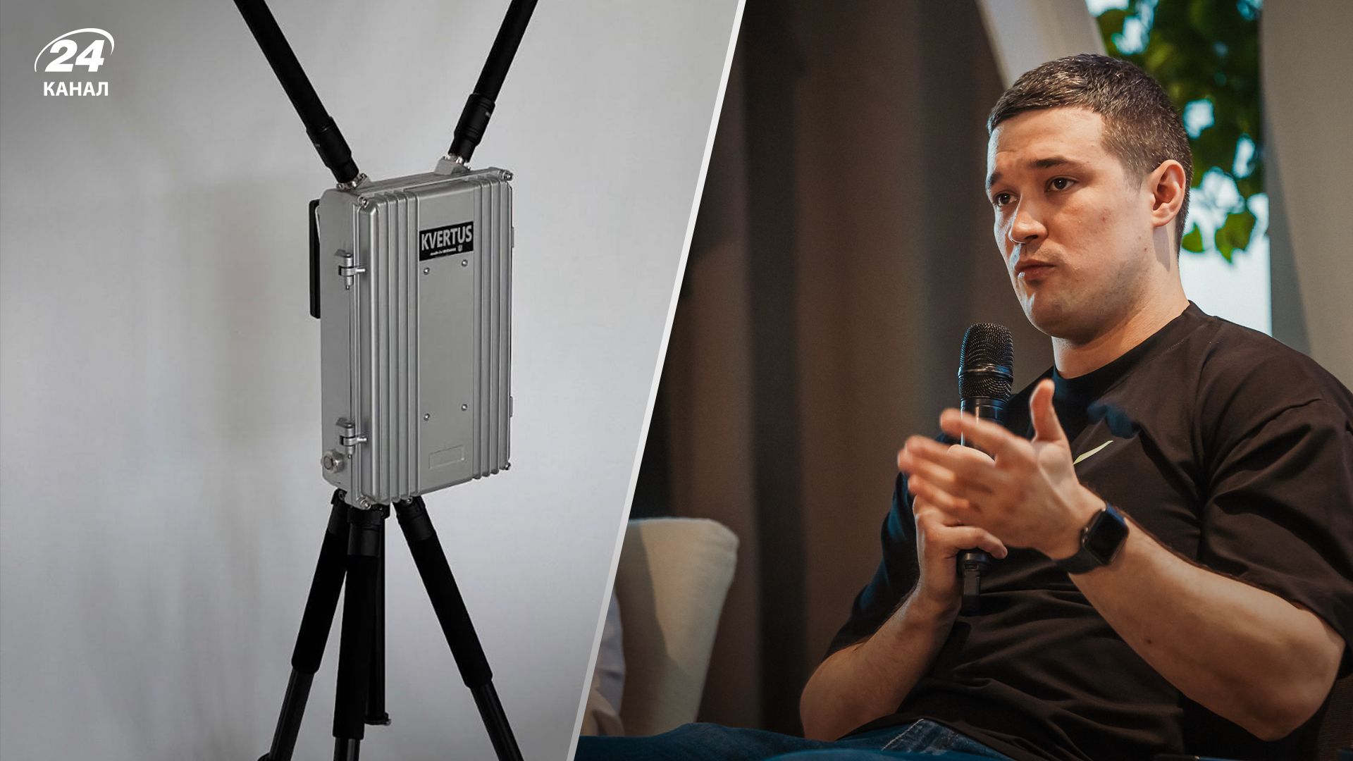 Федоров презентував український окопний РЕБ Федоров презентував український окопний РЕБ