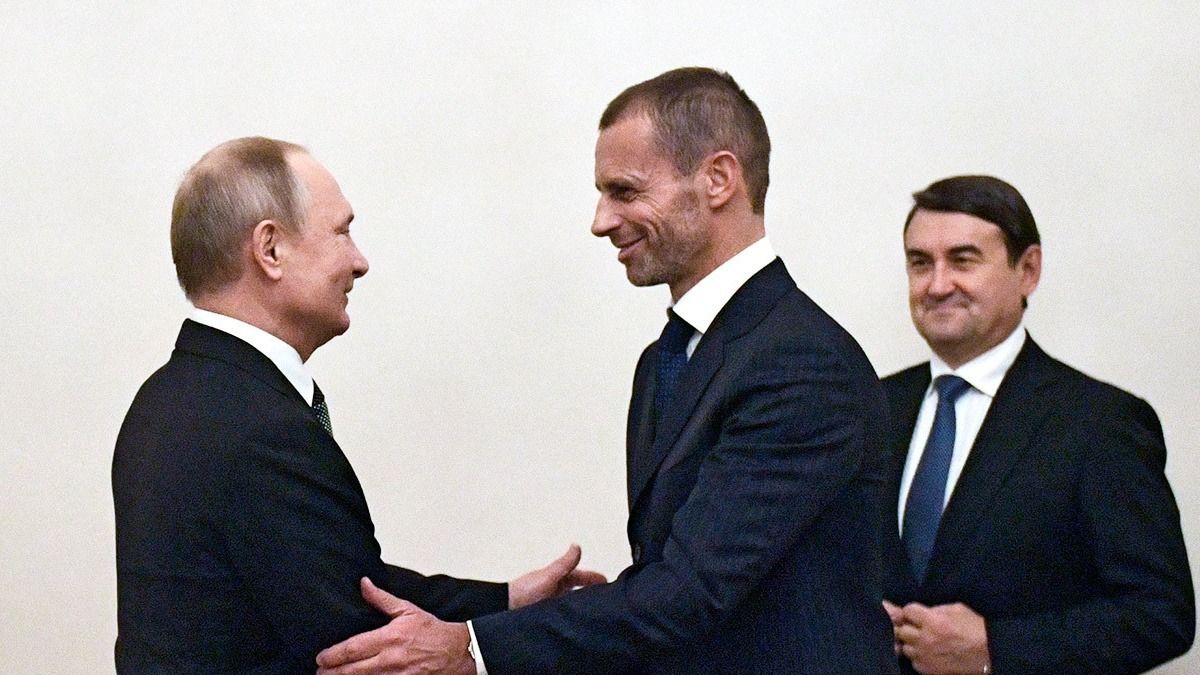 Чеферин планирует допустить молодежные команды россиян к турнирам под эгидой УЕФА
