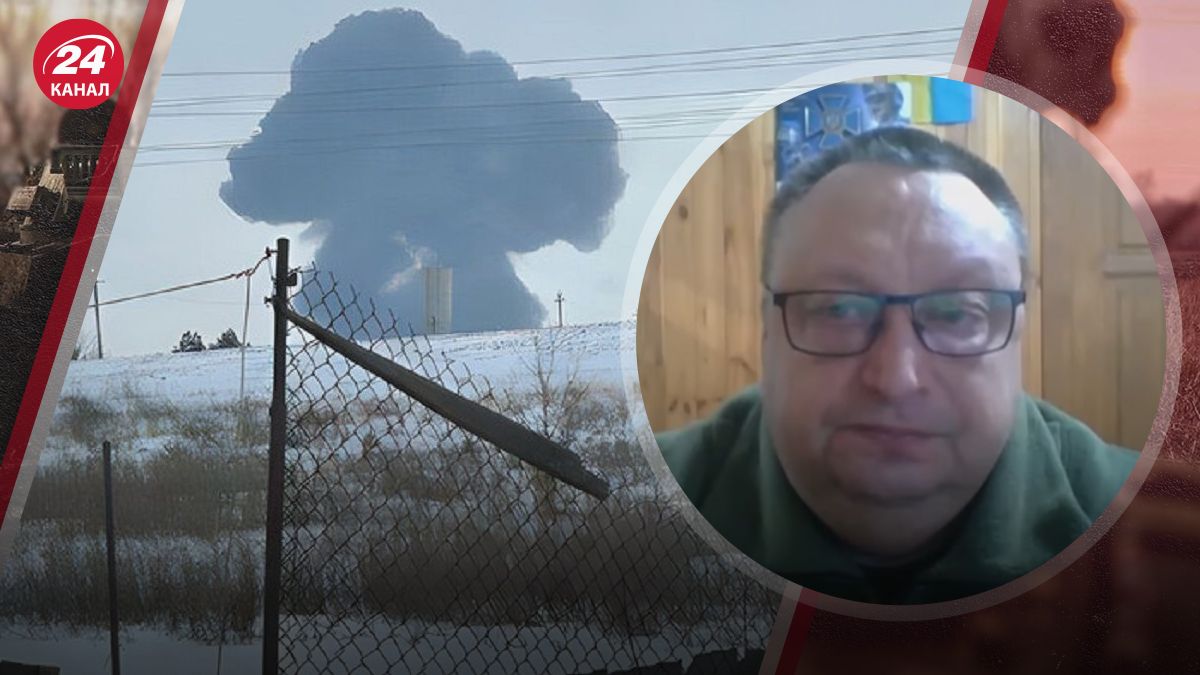 Ягун прокоментував падіння Іл-76 Ягун прокоментував падіння Іл-76