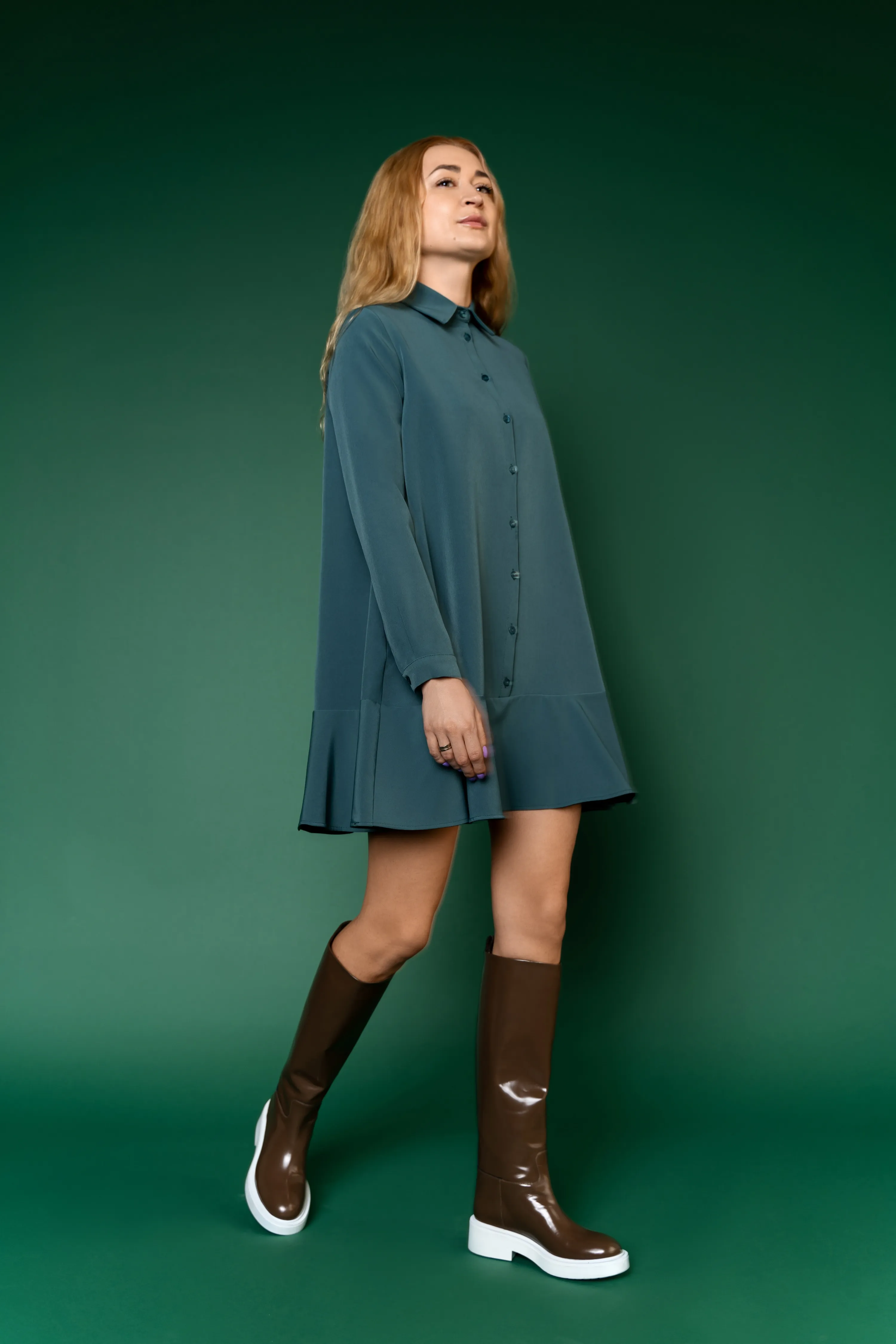 Зручна трикотажна сукня  / Фото:  Obnova