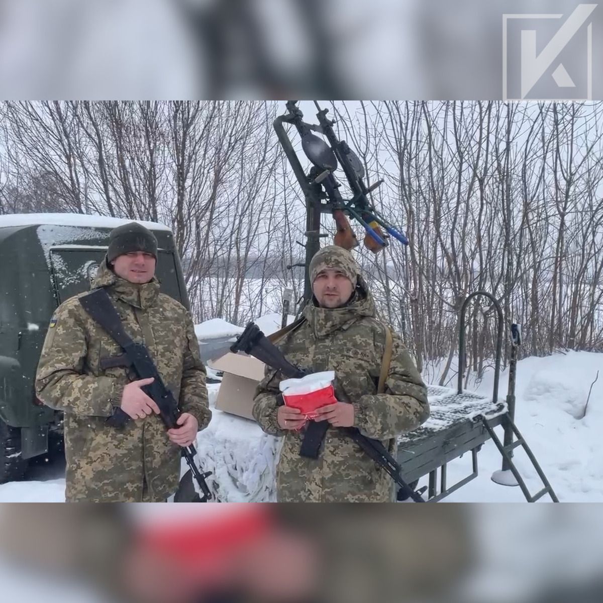 Захисники подякували за обігрівчі набори українцям, що донатили Захисники подякували за обігрівчі набори українцям, що донатили