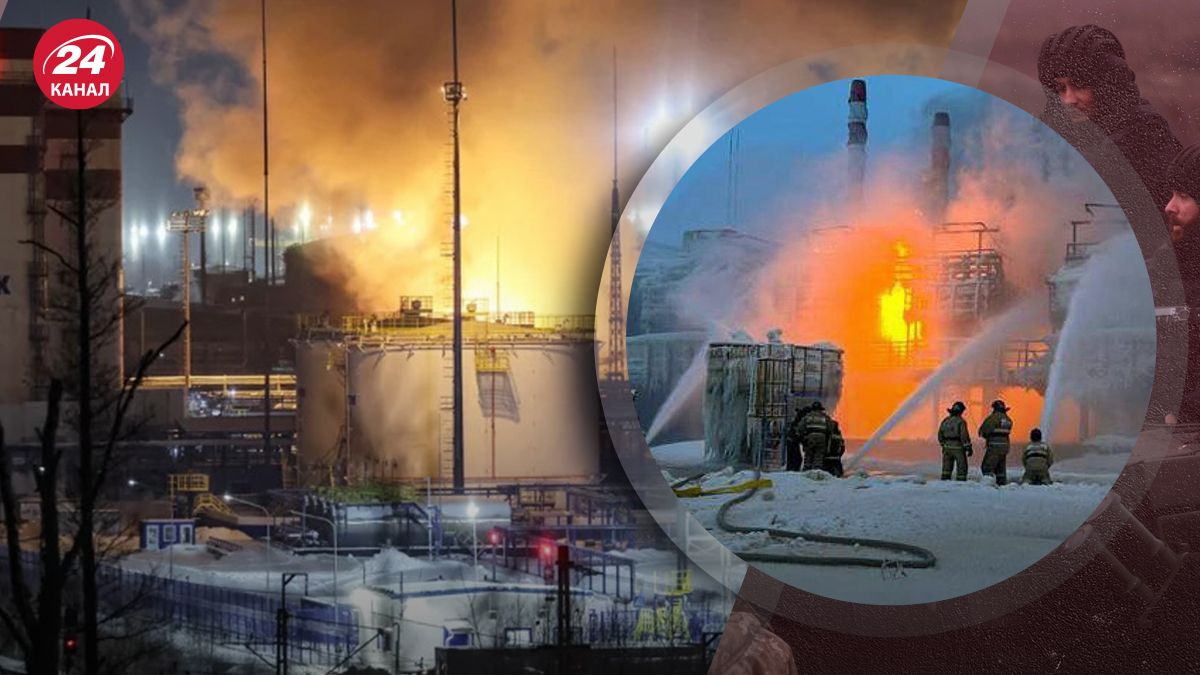 У Росії вибухи й пожежі У Росії вибухи й пожежі