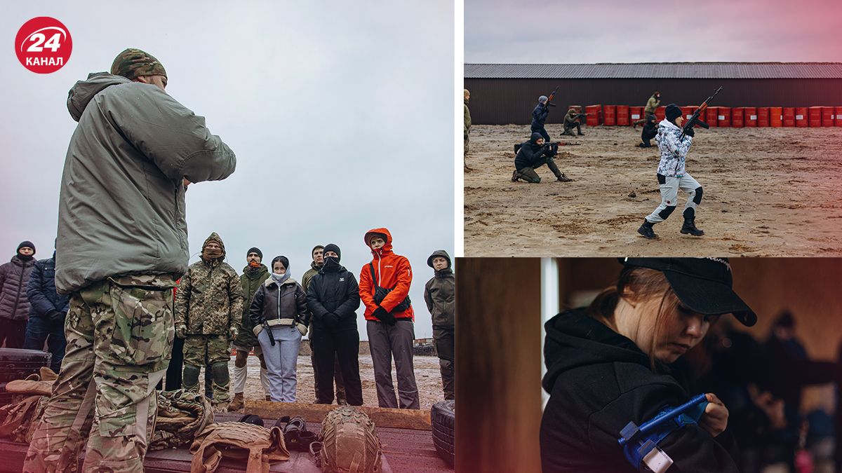 В Киеве все желающие могли присоединиться к военной подготовке В Киеве все желающие могли присоединиться к военной подготовке