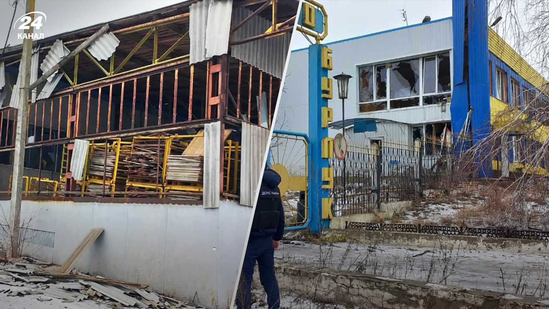 Ворог наробив лиха у Змієві Ворог наробив лиха у Змієві