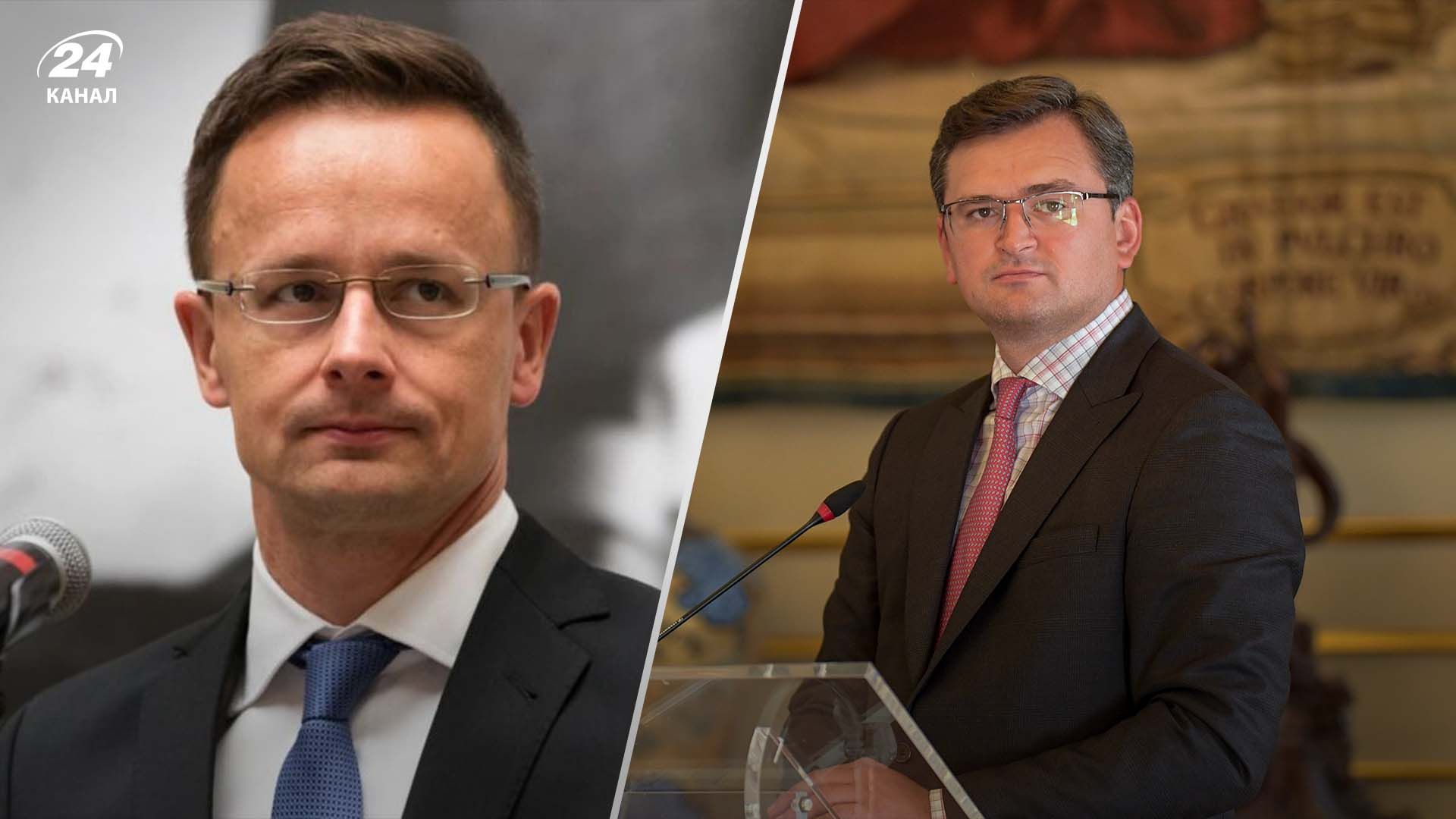 Кулеба рассказал о встрече с Сиярто Кулеба рассказал о встрече с Сиярто