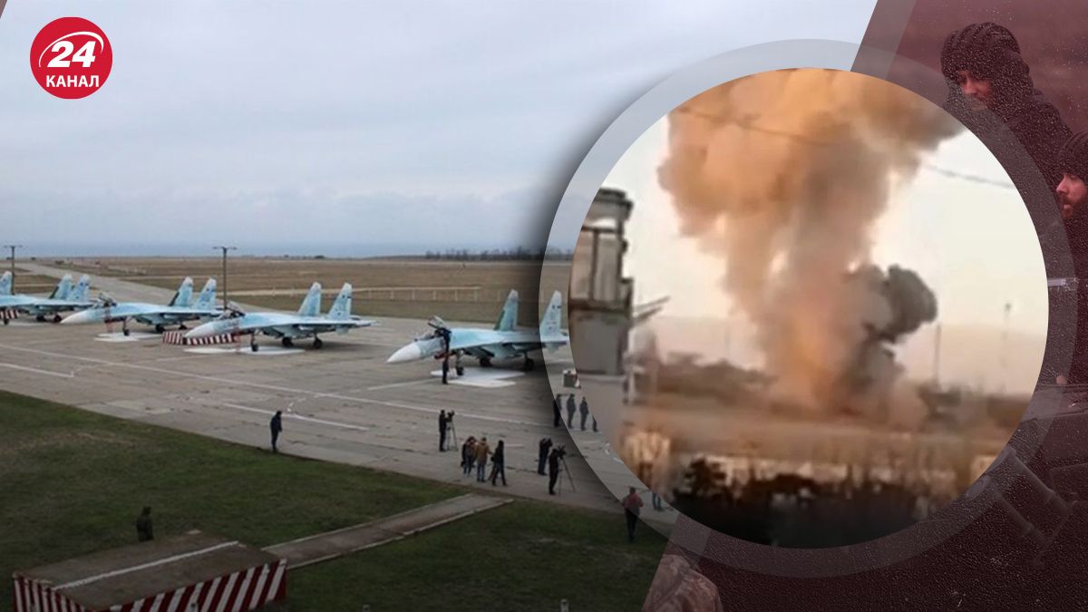 Удар по аэродрому Бельбек 31 января – что показали массированные удары по Крыму - 24 Канал