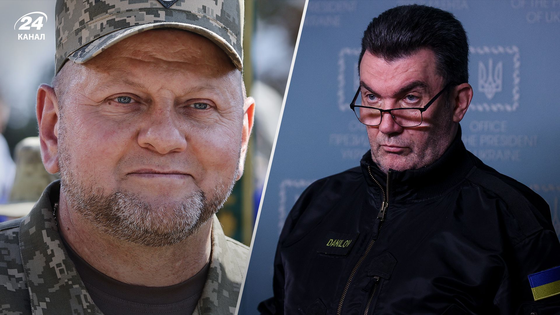 Данілов відреагував на чутки про "відставку" Залужного Данілов відреагував на чутки про "відставку" Залужного