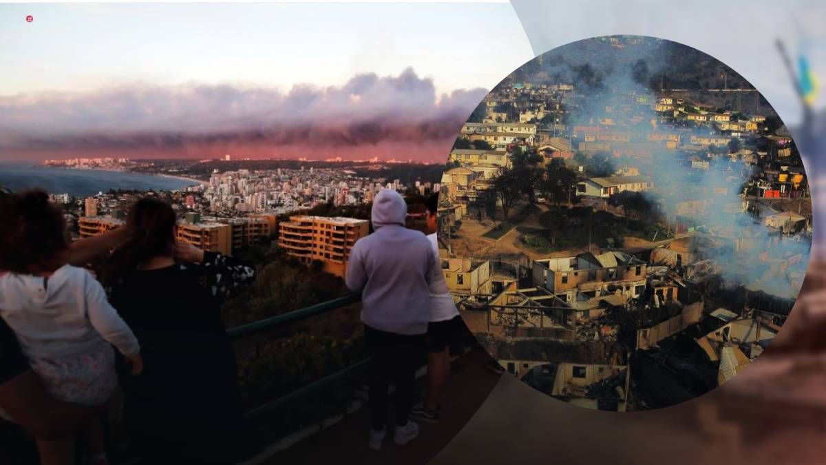 В Чили массово горят леса В Чили массово горят леса