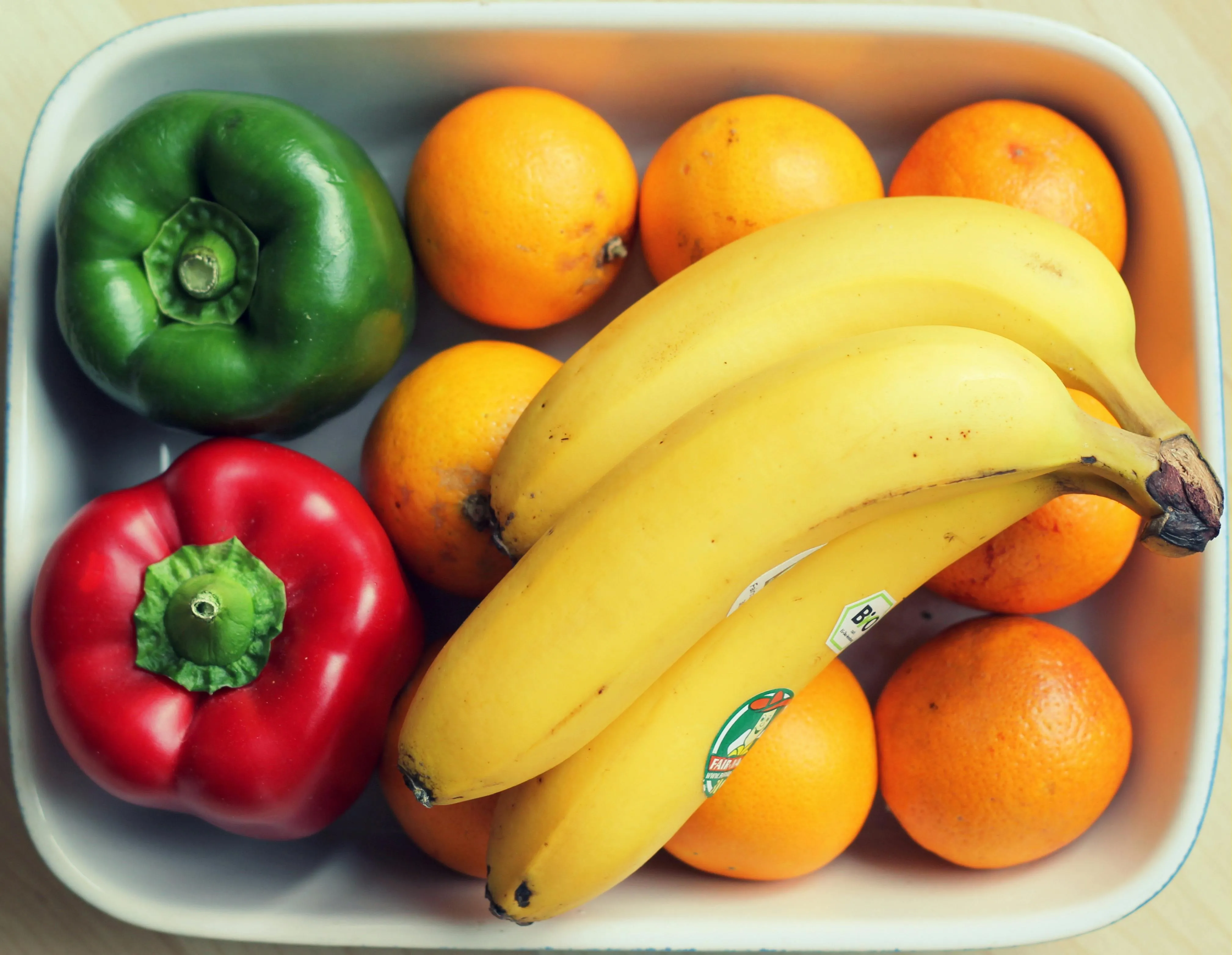 Употребляйте фрукты и овощи ежедневно 