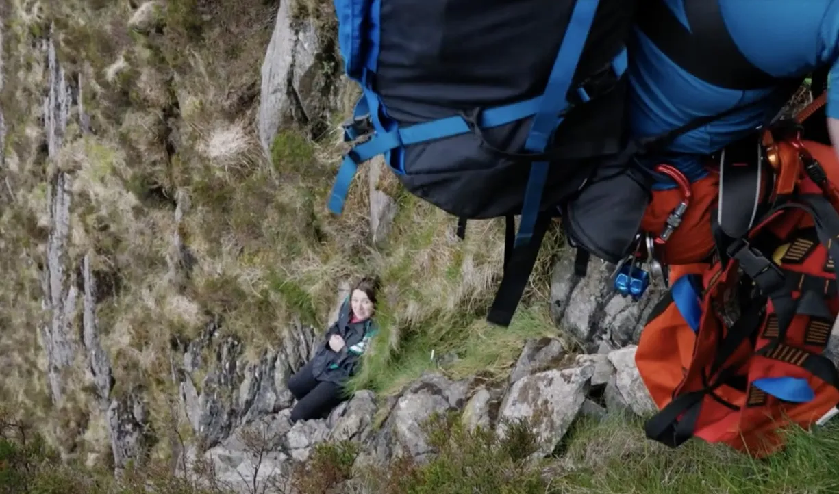 В Уэльсе Китти Харрисон едва не упала с горы Трифан В Уэльсе Китти Харрисон едва не упала с горы Трифан