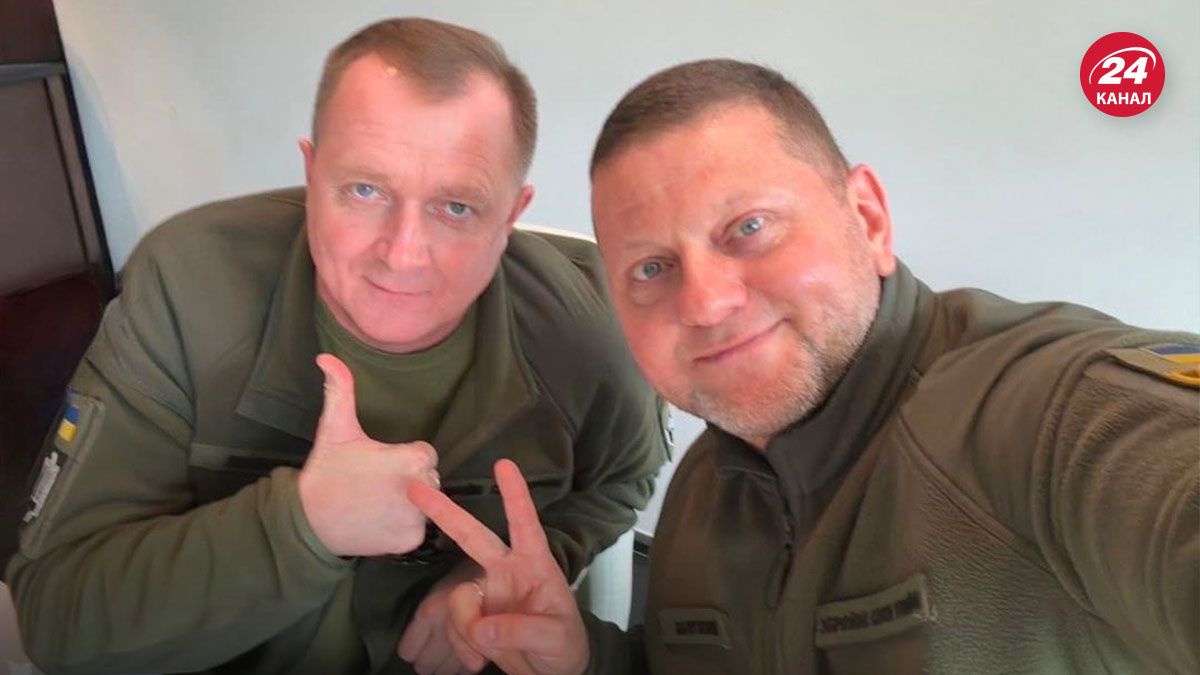 Залужный поздравил главу Генштаба Шапталу с днем рождения - 24 Канал Залужный поздравил главу Генштаба Шапталу с днем рождения - 24 Канал