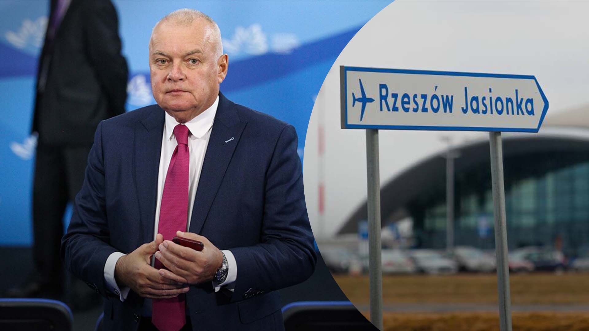 Кісельов зробив спробу пригрозити ударом по аеропорту в Польщі