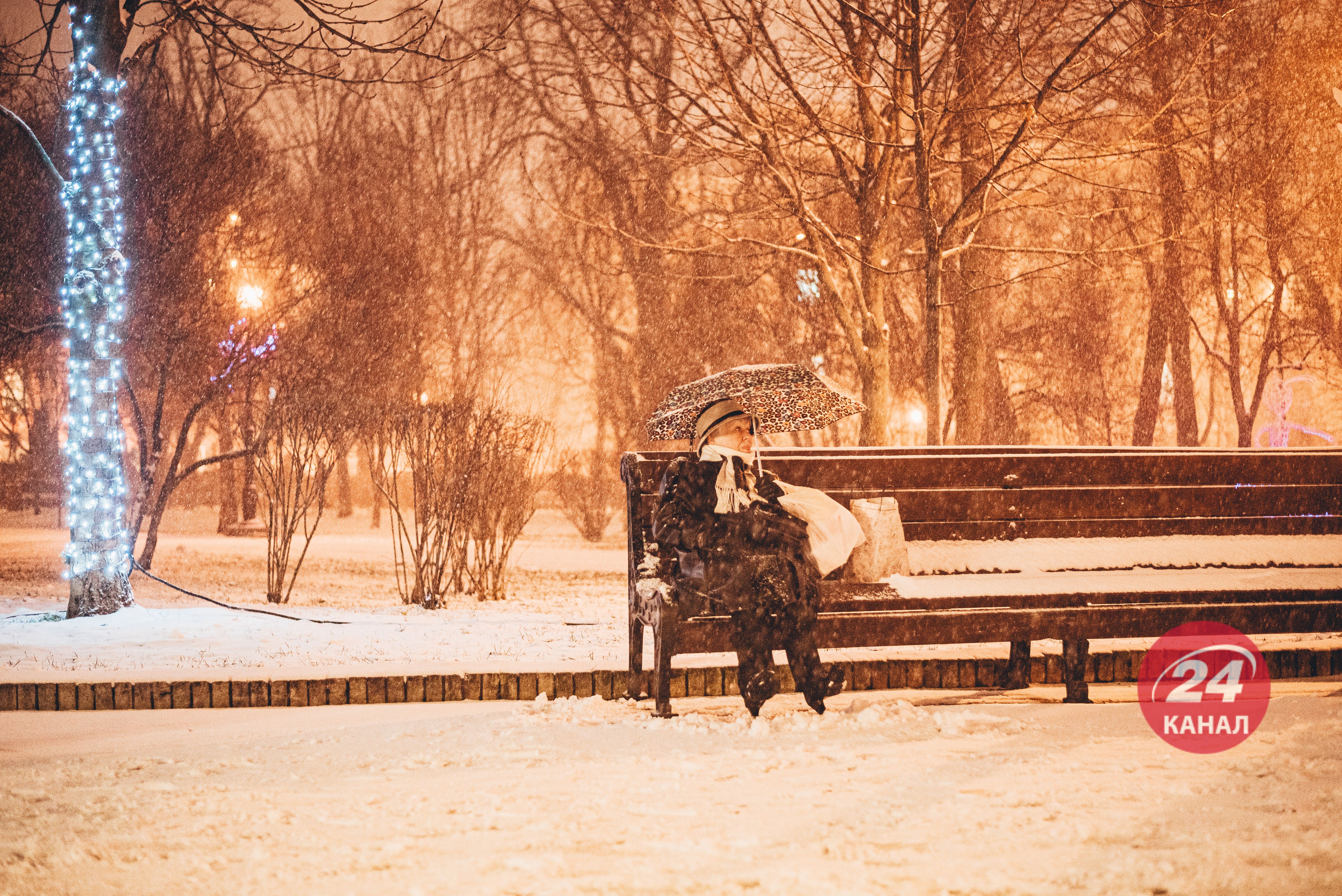 Снег в Украине - 24 Канал Снег в Украине - 24 Канал
