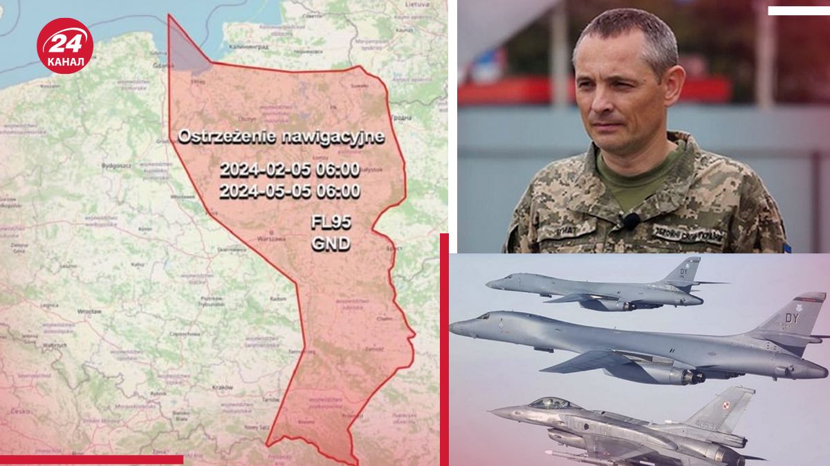 Польща попередила про активність літаків на східному кордоні - Ігнат сказав, навіщо це їй - 24 Канал