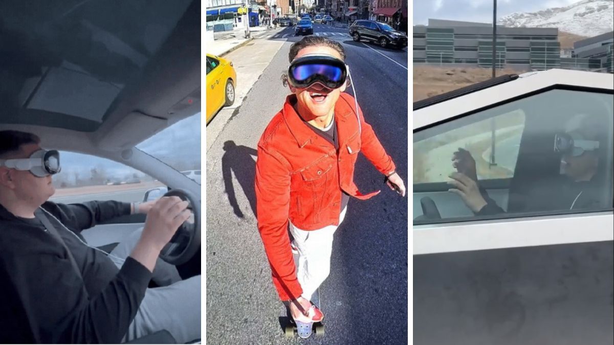 Пользователи Apple Vision Pro могут представлять опасность для окружающих Пользователи Apple Vision Pro могут представлять опасность для окружающих