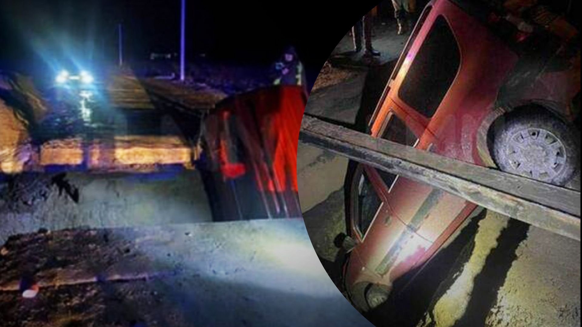 На Львівщині обвалився міст На Львівщині обвалився міст