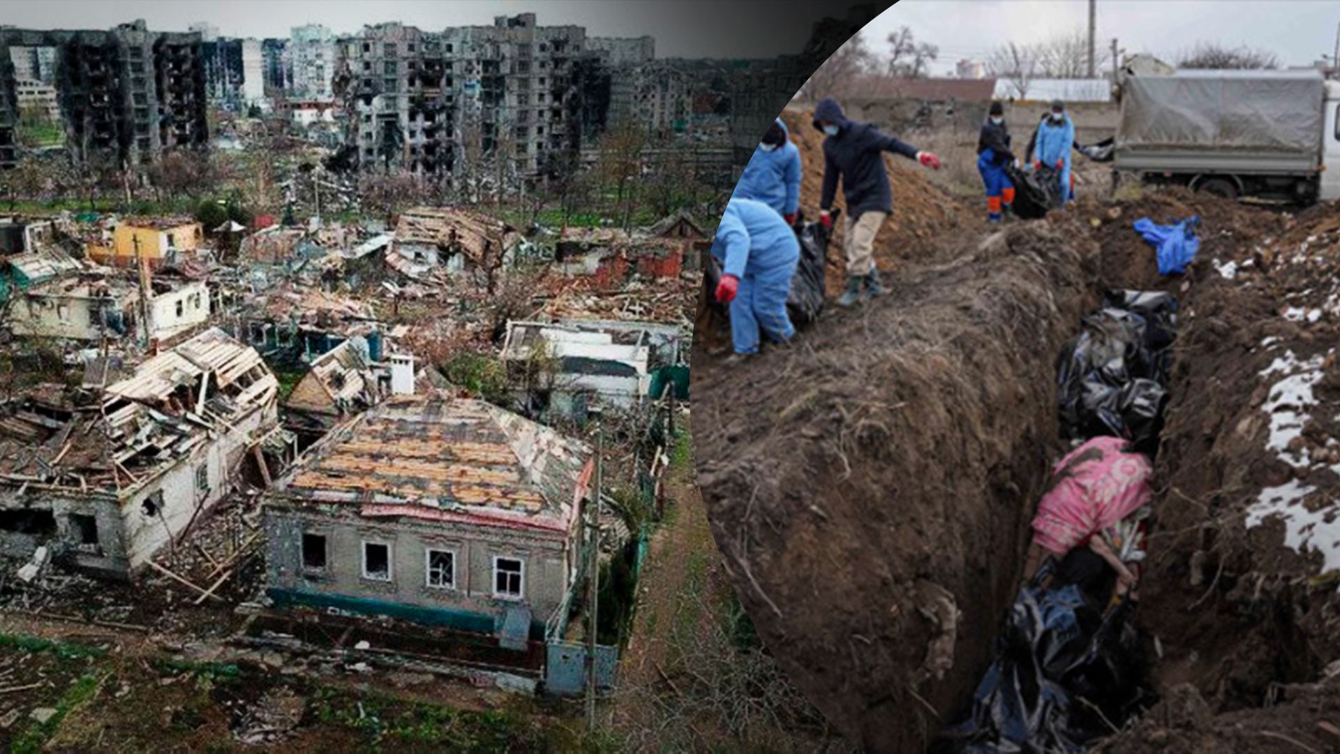 Маріуполь після російського вторгнення Маріуполь після російського вторгнення