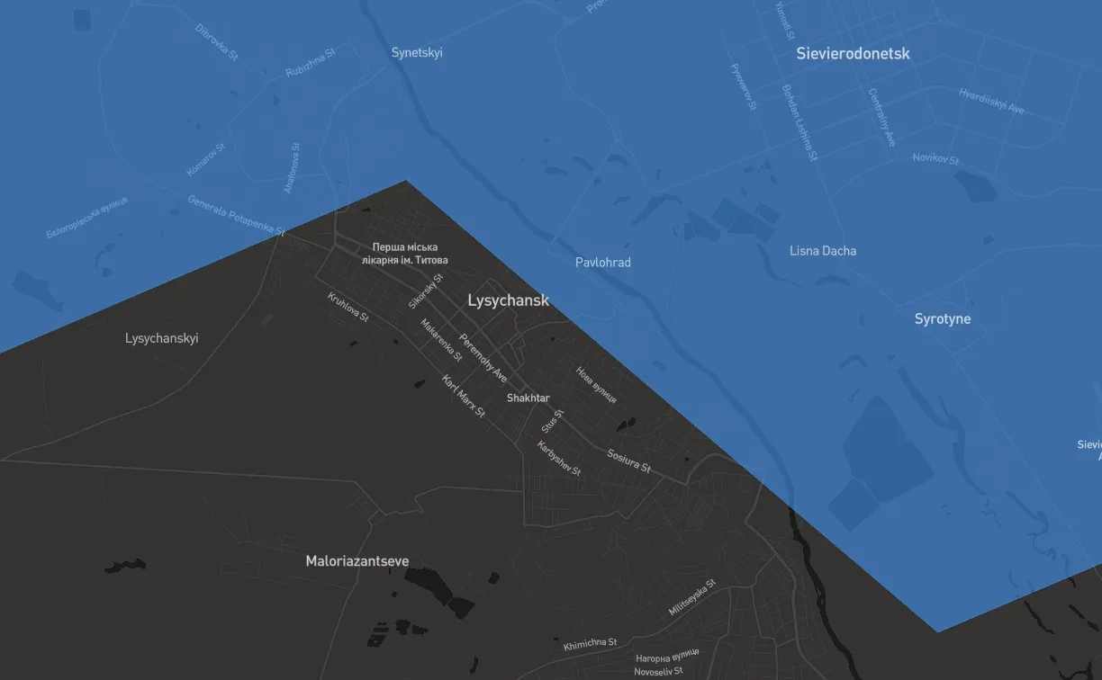 Межа доступності підключення Starlink Межа доступності підключення Starlink