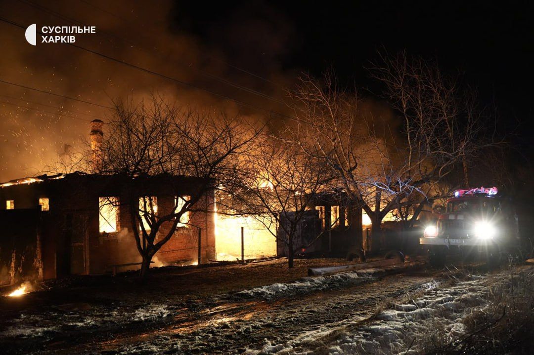 Росіяни атакували Харків Шахедами 9 лютого