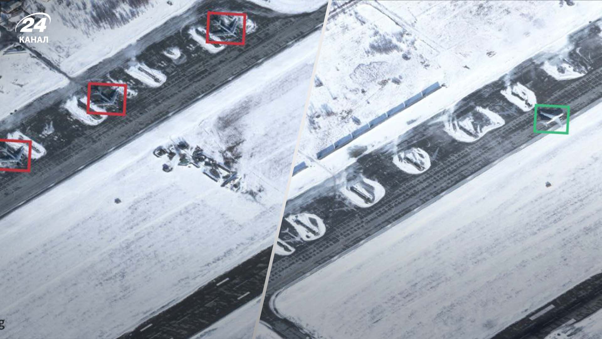 Оприлюднили супутникові знімки аеродрому Енгельс-2