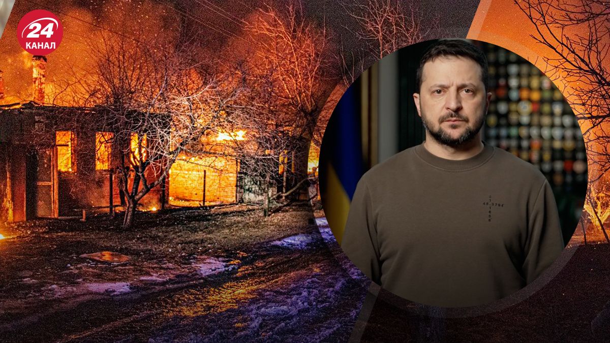 Зеленський відреагував на удар по Харкову - 24 Канал Зеленський відреагував на удар по Харкову - 24 Канал