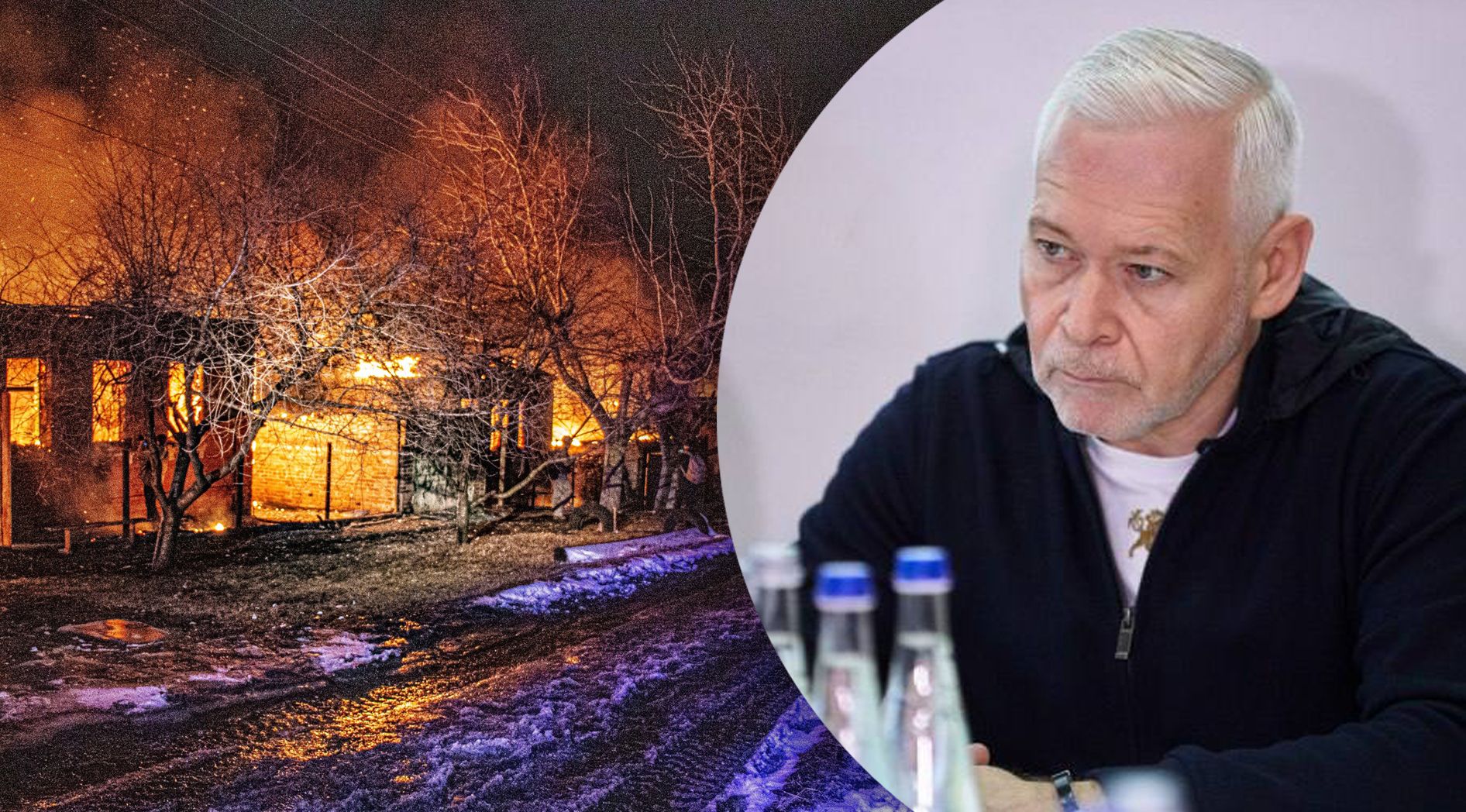 Мэр Харькова Игорь Терехов рассказал об угрозах из-за пожара на нефтебазе после удара Шахедами